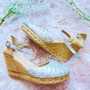 GAIMO handmade In Spain Gaimo Espadrilles in Metallic Silver